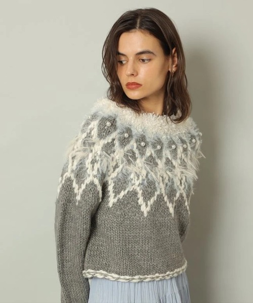 ノルディックセーター（ニット/セーター）｜CADUNE（カデュネ）の