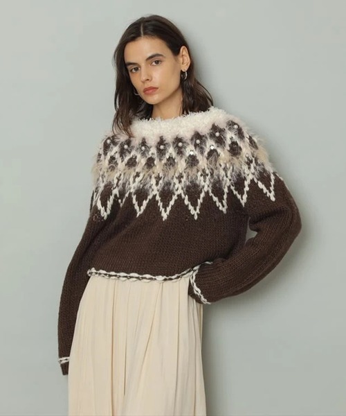 ノルディックセーター（ニット/セーター）｜CADUNE（カデュネ）の