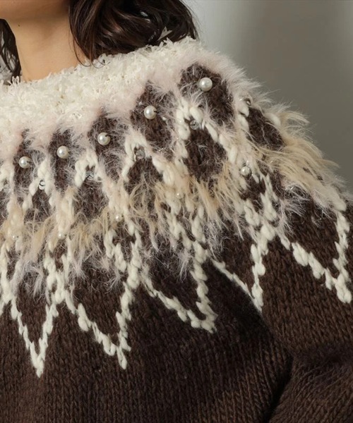 ノルディックセーター（ニット/セーター）｜CADUNE（カデュネ）の