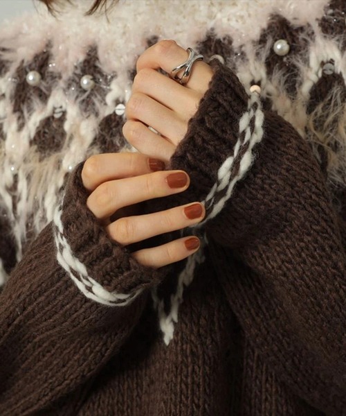 【新品未着用】CADUNE カデュネ ノルディックニット パール付き 01_001.jpg?img_width=750