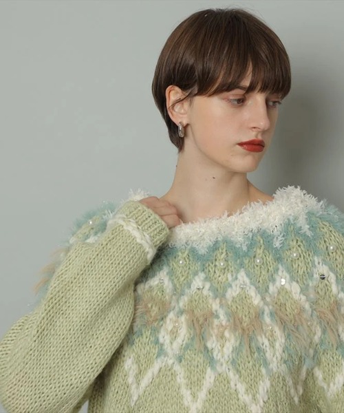 ノルディックセーター（ニット/セーター）｜CADUNE（カデュネ）の