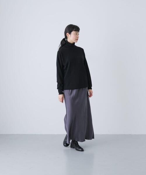 2サイズ展開』ハイカウントキュプラスカート（スカート）｜かぐれ