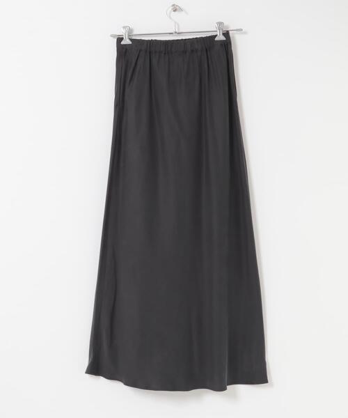2サイズ展開』ハイカウントキュプラスカート（スカート）｜かぐれ
