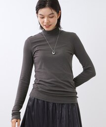 Reflect（リフレクト）の「【重ね着に大活躍◎／暖か保湿素材】プチタートルネックニット（ニット/セーター）」