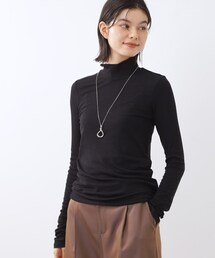 Reflect（リフレクト）の「【重ね着に大活躍◎／暖か保湿素材】プチタートルネックニット（ニット/セーター）」