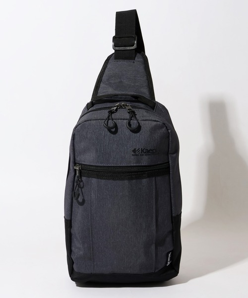 Kaepa(ケイパ)の「【KAEPA/ケイパ】ナイロン×ポリ コンパクト ワンショルダースリングバッグ(ショルダーバッグ・メンズ・ネイビー/グレー/ブラック・FREE)」の12枚目の写真