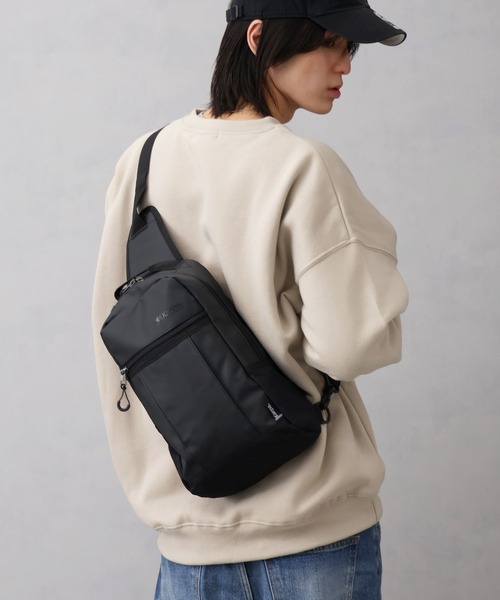 Kaepa(ケイパ)の「【KAEPA/ケイパ】ナイロン×ポリ コンパクト ワンショルダースリングバッグ(ショルダーバッグ・メンズ・ネイビー/グレー/ブラック・FREE)」の20枚目の写真