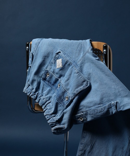 KRIFF MAYER（クリフメイヤー）の「KRIFF MAYER ﾃﾞﾆﾑﾓﾝｷｰﾊﾟﾝﾂ（デニムパンツ・メンズ・ブルー系/ブルー系1・M/L/XL）」の2枚目の写真