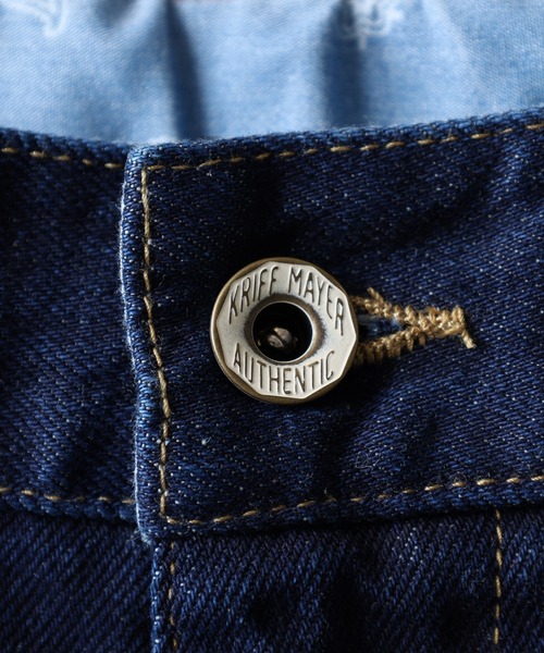 KRIFF MAYER（クリフメイヤー）の「KRIFF MAYER ﾃﾞﾆﾑﾓﾝｷｰﾊﾟﾝﾂ（デニムパンツ・メンズ・ブルー系/ブルー系1・M/L/XL）」の6枚目の写真
