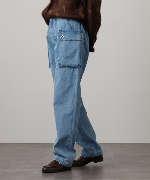 KRIFF MAYER（クリフメイヤー）の「KRIFF MAYER ﾃﾞﾆﾑﾓﾝｷｰﾊﾟﾝﾂ（デニムパンツ・メンズ・ブルー系/ブルー系1・M/L/XL）」の20枚目の写真