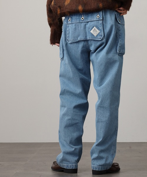 KRIFF MAYER（クリフメイヤー）の「KRIFF MAYER ﾃﾞﾆﾑﾓﾝｷｰﾊﾟﾝﾂ（デニムパンツ・メンズ・ブルー系/ブルー系1・M/L/XL）」の22枚目の写真