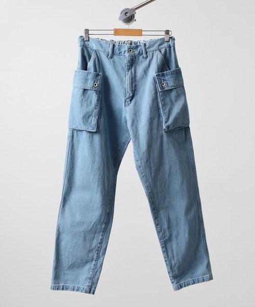 KRIFF MAYER（クリフメイヤー）の「KRIFF MAYER ﾃﾞﾆﾑﾓﾝｷｰﾊﾟﾝﾂ（デニムパンツ・メンズ・ブルー系/ブルー系1・M/L/XL）」の3枚目の写真