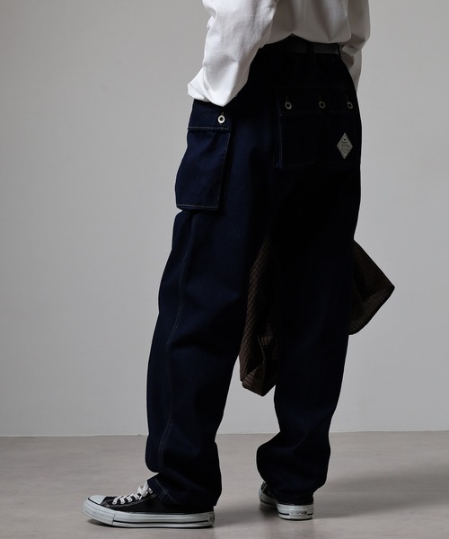 KRIFF MAYER（クリフメイヤー）の「KRIFF MAYER ﾃﾞﾆﾑﾓﾝｷｰﾊﾟﾝﾂ（デニムパンツ・メンズ・ブルー系/ブルー系1・M/L/XL）」の16枚目の写真