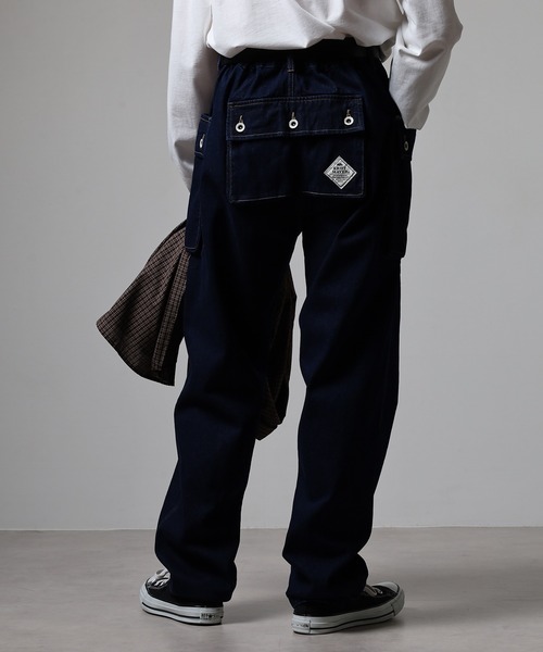 KRIFF MAYER（クリフメイヤー）の「KRIFF MAYER ﾃﾞﾆﾑﾓﾝｷｰﾊﾟﾝﾂ（デニムパンツ・メンズ・ブルー系/ブルー系1・M/L/XL）」の17枚目の写真