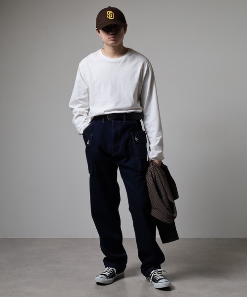 KRIFF MAYER（クリフメイヤー）の「KRIFF MAYER ﾃﾞﾆﾑﾓﾝｷｰﾊﾟﾝﾂ（デニムパンツ・メンズ・ブルー系/ブルー系1・M/L/XL）」の18枚目の写真