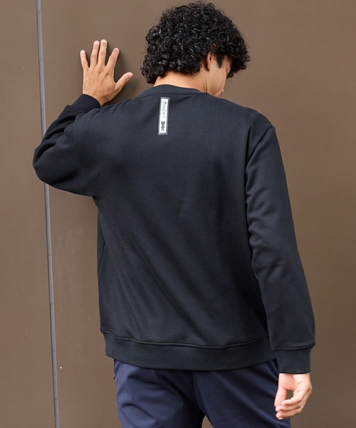 TETE(テット)の「【TETE SELECTION】DOG刺繍起毛クルートレーナー/スウェット クルーネック 長袖 カジュアル ストリート(スウェット・メンズ・杢グレー/ブラック・MEDIUM/X-LARGE/LARGE)」の7枚目の写真