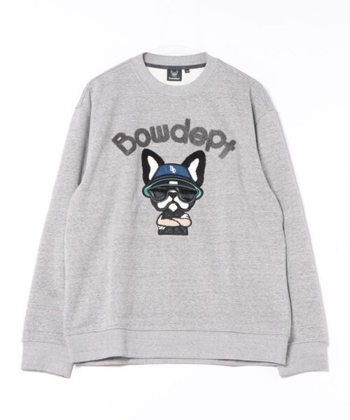 TETE(テット)の「【TETE SELECTION】DOG刺繍起毛クルートレーナー/スウェット クルーネック 長袖 カジュアル ストリート(スウェット・メンズ・杢グレー/ブラック・MEDIUM/X-LARGE/LARGE)」の14枚目の写真