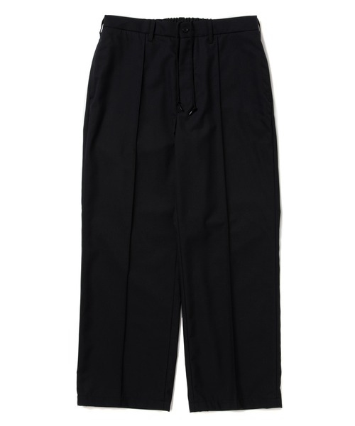 COOTIE PRODUCTIONS(クーティープロダクションズ)の「T/W Saxony Pin Tuck Square Leg Easy Trousers(スラックス・メンズ・ブラック/グレー・SMALL/MEDIUM/LARGE/X-LARGE)」の1枚目の写真