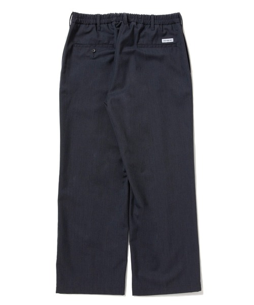 COOTIE PRODUCTIONS(クーティープロダクションズ)の「T/W Saxony Pin Tuck Square Leg Easy Trousers(スラックス・メンズ・ブラック/グレー・SMALL/MEDIUM/LARGE/X-LARGE)」の5枚目の写真
