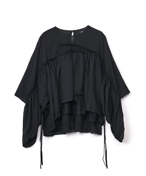 AULA AILA（アウラアイラ）の「バックテールボリュームブラウス（シャツ/ブラウス・レディース・ブラック/ピンク/ホワイト・0）」の20枚目の写真