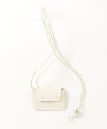 Creed（クリード）の「CANVAS　LEATHER(キャンバスレザー)/ネックマルチミニケース（財布）」