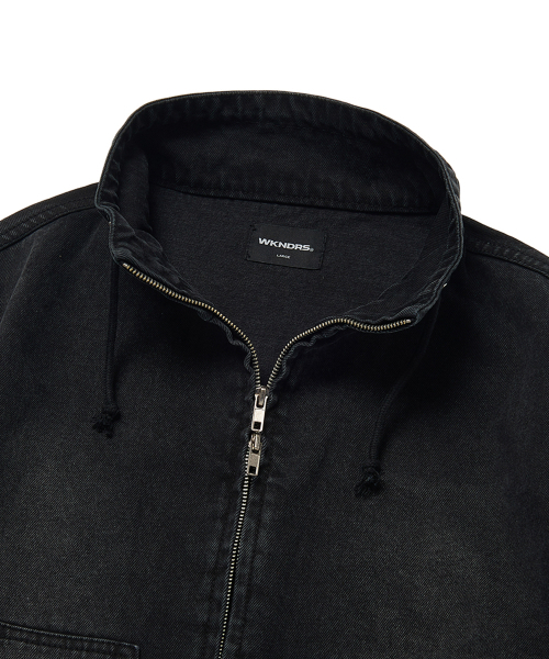WKNDRS(ウィーキャンドース)の「DRAGGY WORK JK (BLACK)(デニムジャケット・レディース・その他・MEDIUM/LARGE/X-LARGE)」の4枚目の写真