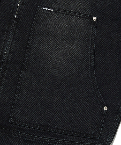 WKNDRS(ウィーキャンドース)の「DRAGGY WORK JK (BLACK)(デニムジャケット・レディース・その他・MEDIUM/LARGE/X-LARGE)」の5枚目の写真