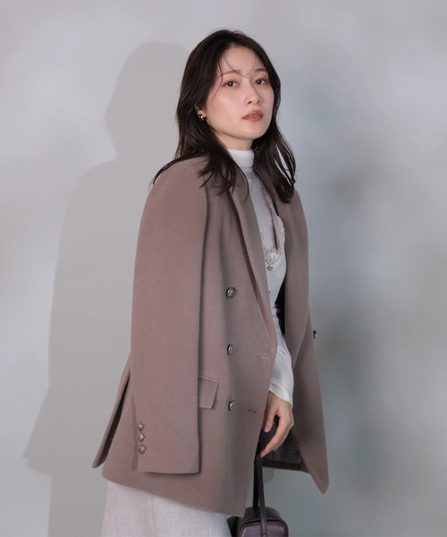 Wボタンジャコット（ダウンジャケット/コート）｜Apuweiser-riche