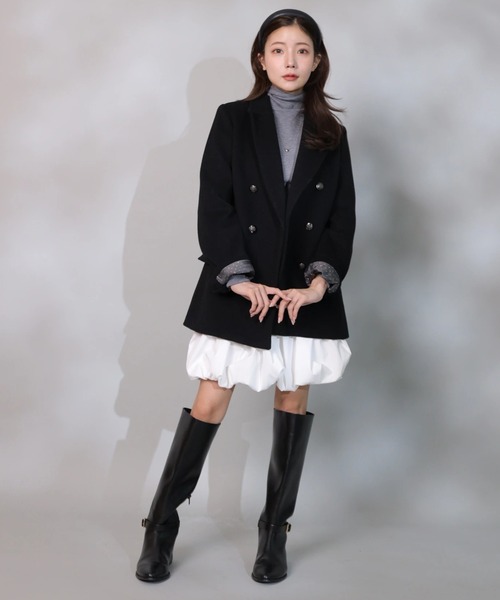 Wボタンジャコット（ダウンジャケット/コート）｜Apuweiser-riche