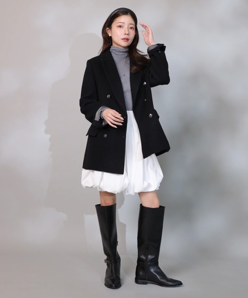 Wボタンジャコット（ダウンジャケット/コート）｜Apuweiser-riche