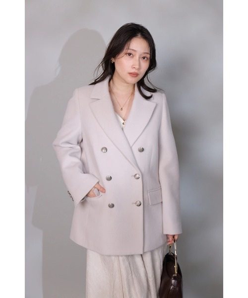 Wボタンジャコット（ダウンジャケット/コート）｜Apuweiser-riche