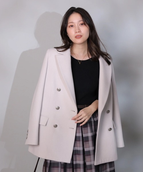 Wボタンジャコット（ダウンジャケット/コート）｜Apuweiser-riche