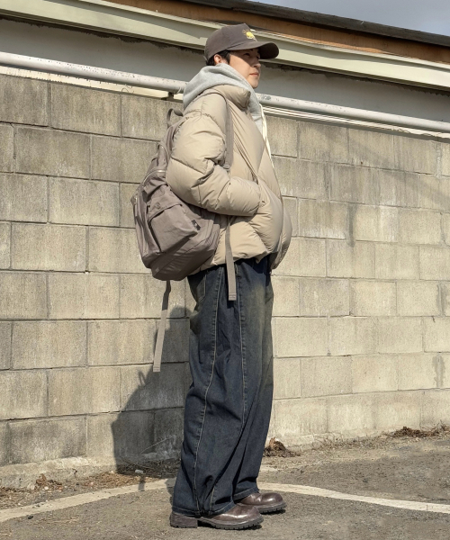 AGOD（エージーオーディー）の「ヴィンテージサイドタックワイドデニムパンツ [デザートブルー]（デニムパンツ・レディース・その他・X-SMALL/SMALL/MEDIUM/LARGE/X-LARGE）」の6枚目の写真