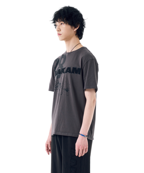 AAKAM（アーカム）の「98 Printed Half Top (Dark Gray)（Tシャツ/カットソー・レディース・その他・1/2/3/WOMENS）」の7枚目の写真