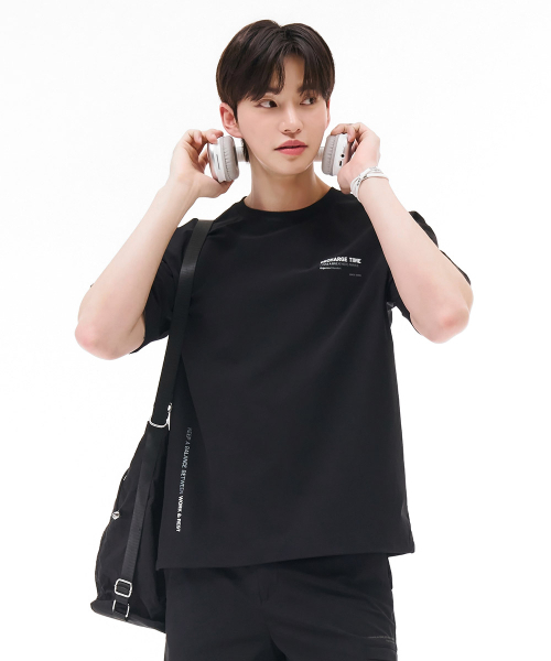 CHASECULT(チェイスカルト)の「男性ストレッチグラフィック半袖Tシャツ-ブラック(Tシャツ/カットソー・メンズ・ブラック・100/95/105/110)」の5枚目の写真