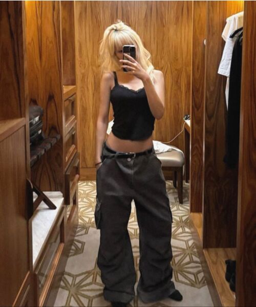 Midnight Move(ミッドナイトムーブ)の「vt cargo pants (dark grey)(その他パンツ・レディース・その他・SMALL/MEDIUM)」の5枚目の写真