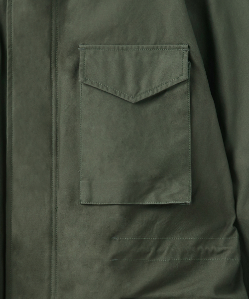 MUSINSA STANDARD（ムシンサスタンダード）の「M-65 フィールドジャケット [カーキ]（ミリタリージャケット・メンズ・その他・MEDIUM/LARGE/X-LARGE/XX-LARGE）」の6枚目の写真