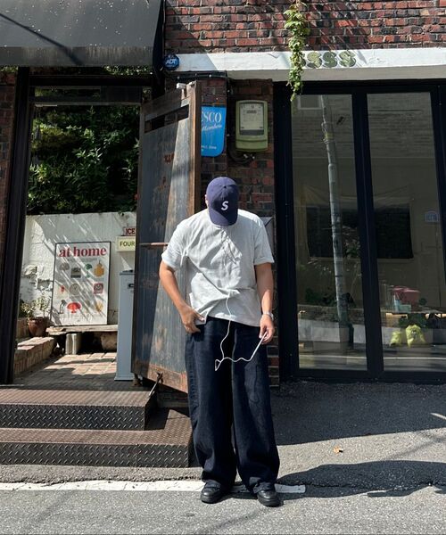 MUSINSA STANDARD（ムシンサスタンダード）の「リラックスドOEクルーネックTシャツ[メランジライトグレー]（Tシャツ/カットソー・メンズ・その他・XX-LARGE/XXX-LARGE/SMALL/MEDIUM/LARGE/X-LARGE）」の6枚目の写真