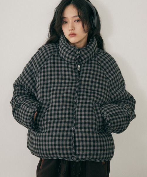 ジャケット・アウター PopTradingCompany CHECKED VOMDEL JACKET POP