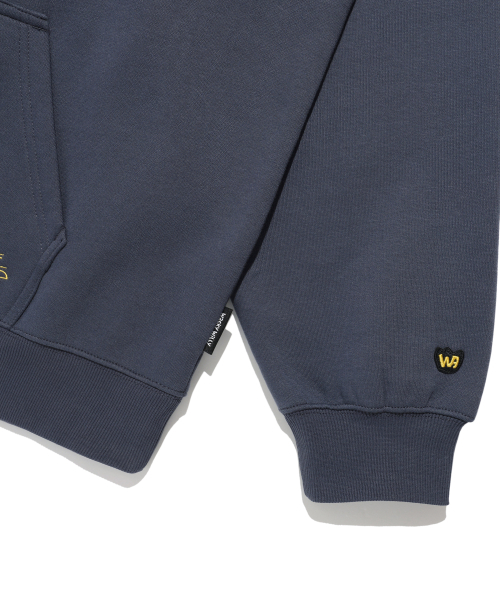 Wacky WiLLy(ワッキーウィリー)の「刺繍ロゴフードパーカー ネイビー(パーカー・レディース・その他・SMALL/MEDIUM/LARGE/X-LARGE)」の7枚目の写真