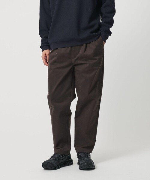 BEAUTY&YOUTH UNITED ARROWS（ビューティーアンドユースユナイテッドアローズ）の「テック ギャバジン テーパード イージー パンツ NO.7（スラックス・メンズ・ダークブラウン/ナチュラル/ブラック・L/S/XL/M）」の2枚目の写真