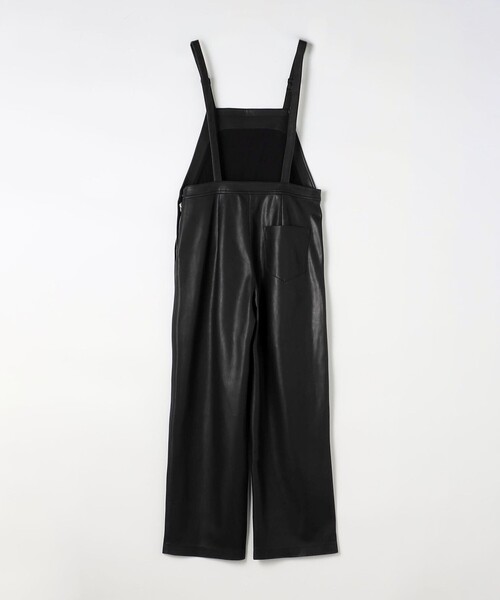 MACPHEE(マカフィー)の「レザーライク サロペット(サロペット/オーバーオール・レディース・ブラック・36/34)」の6枚目の写真