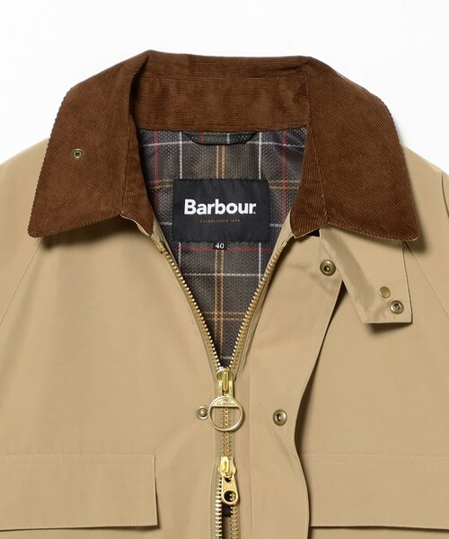 Barbour(バブアー)の「【別注】Barbour / OLD BEDALE ポリエステルコットン ジャケット(ブルゾン・メンズ・ベージュ/ネイビー・34/36/38/40/42/44)」の12枚目の写真