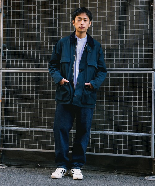 Barbour(バブアー)の「【別注】Barbour / OLD BEDALE ポリエステルコットン ジャケット(ブルゾン・メンズ・ベージュ/ネイビー・34/36/38/40/42/44)」の21枚目の写真