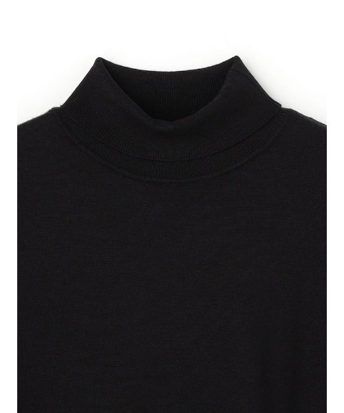 Perfect Suit FActory(パーフェクトスーツファクトリー)の「【Smart Pick!】レーヨンブレンド タートルネック ベーシックニット ブラック/ネイビー/ブラウン(ニット/セーター・メンズ・ブラック/ネイビー/ブラウン・M/S/LL/L)」の6枚目の写真