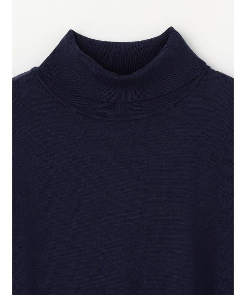 Perfect Suit FActory(パーフェクトスーツファクトリー)の「【Smart Pick!】レーヨンブレンド タートルネック ベーシックニット ブラック/ネイビー/ブラウン(ニット/セーター・メンズ・ブラック/ネイビー/ブラウン・M/S/LL/L)」の18枚目の写真