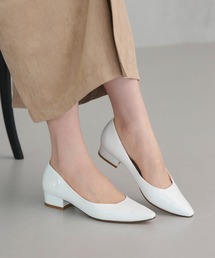 ポインテッドトゥ エナメルパンプス | 靴 / パンプス / ローヒールパンプス / 低ヒールパンプス