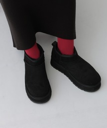 LEPSIM | フェイクムートン厚底ブーツ 608843(ブーツ)