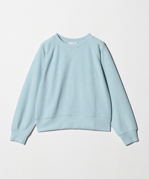 A DAY IN THE LIFE UNITED ARROWS(アデイインザライフユナイテッドアローズ)の「ニットライク ラメステッチ スウェット <A DAY IN THE LIFE>(スウェット・レディース・ベージュ/ライトグレー/ライトブルー・FREE)」の3枚目の写真