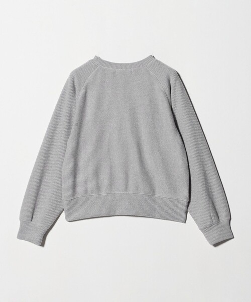 A DAY IN THE LIFE UNITED ARROWS(アデイインザライフユナイテッドアローズ)の「ニットライク ラメステッチ スウェット <A DAY IN THE LIFE>(スウェット・レディース・ベージュ/ライトグレー/ライトブルー・FREE)」の4枚目の写真